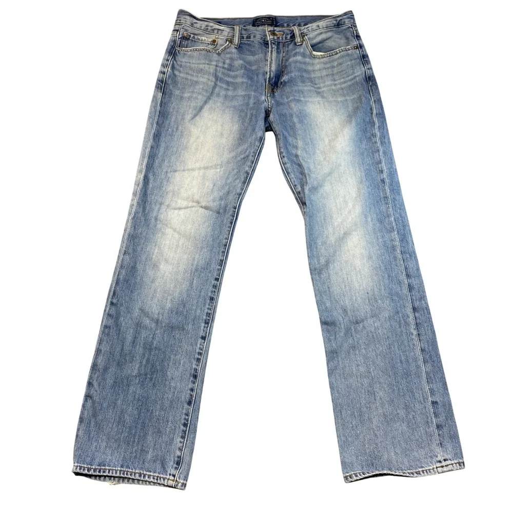 Lucky Brand 363 Vintage Straight Jeans Mens 32x30 Light Wash